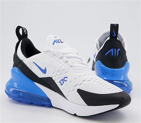 nike air 270 wit blauw 37.5|Nike Air Max 270 Women's Shoes.